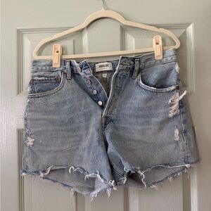 Agolde Parker Long Swampmeet Shorts